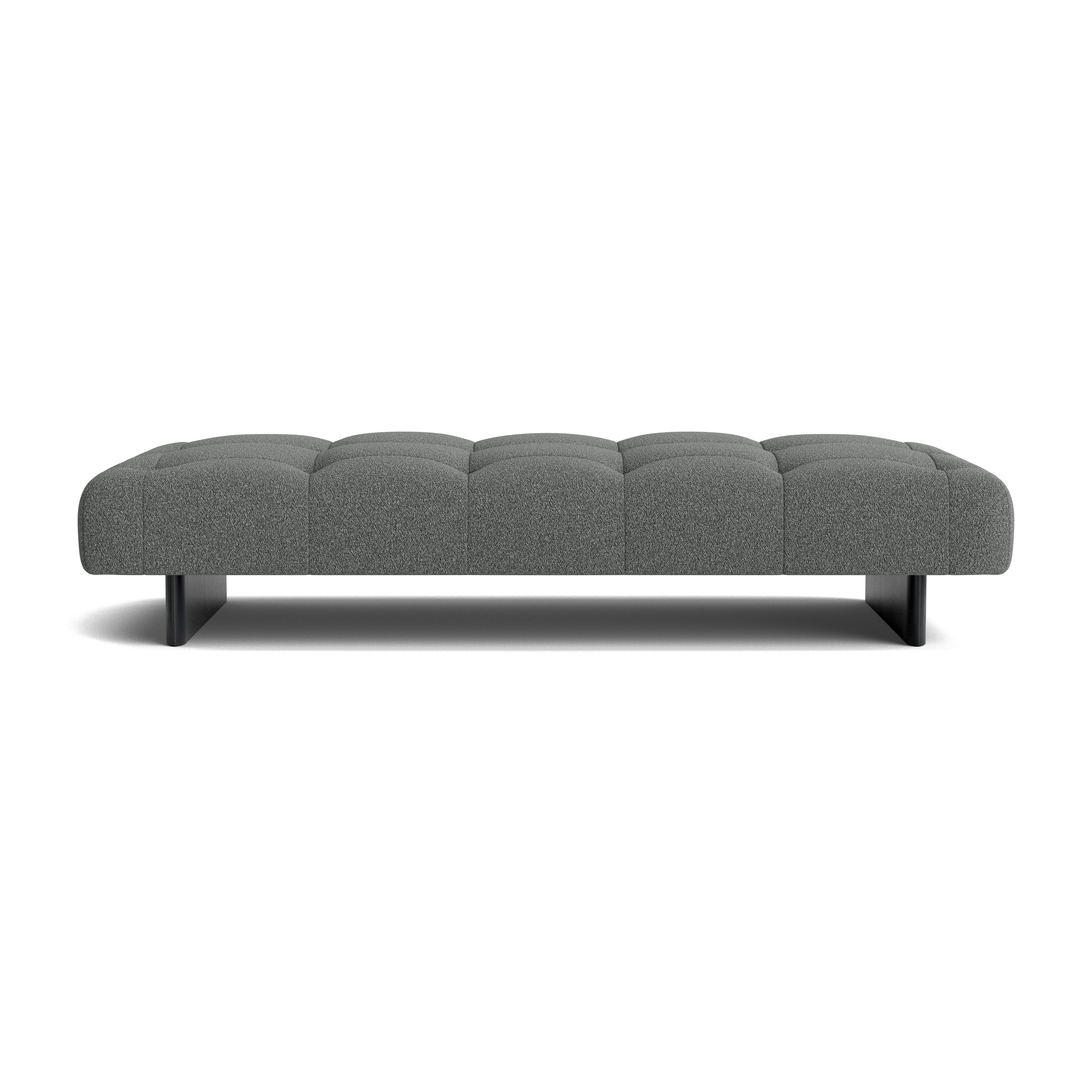 Quilton Lift Daybed - Flamiber, Charcoal, Black Lacquered Oak