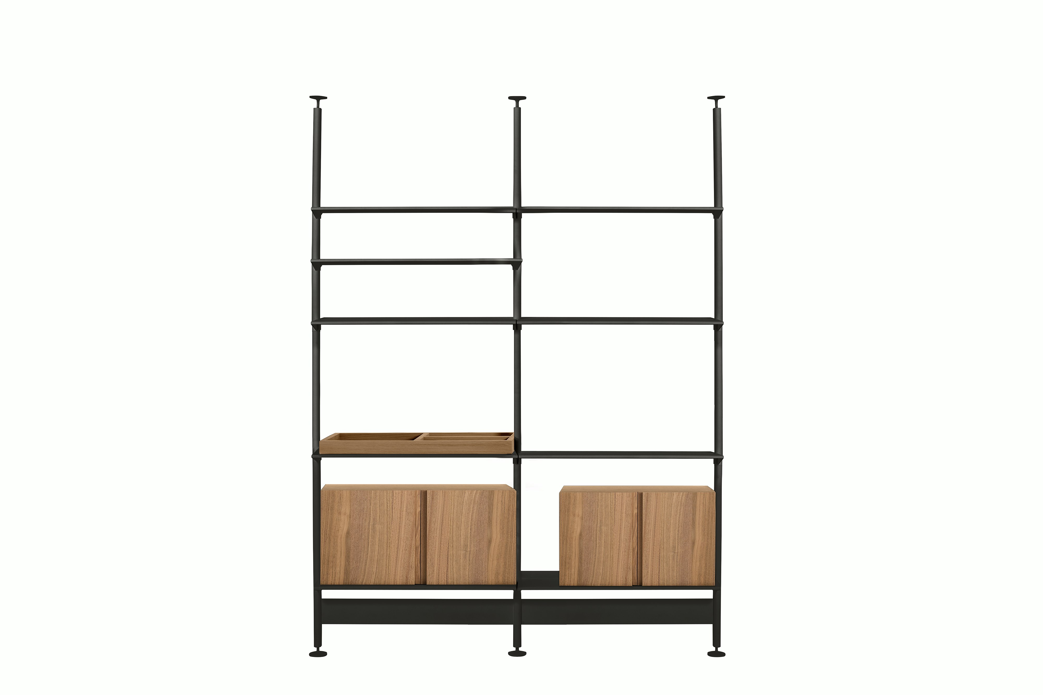 Pira Floor Shelving - 2 Bay