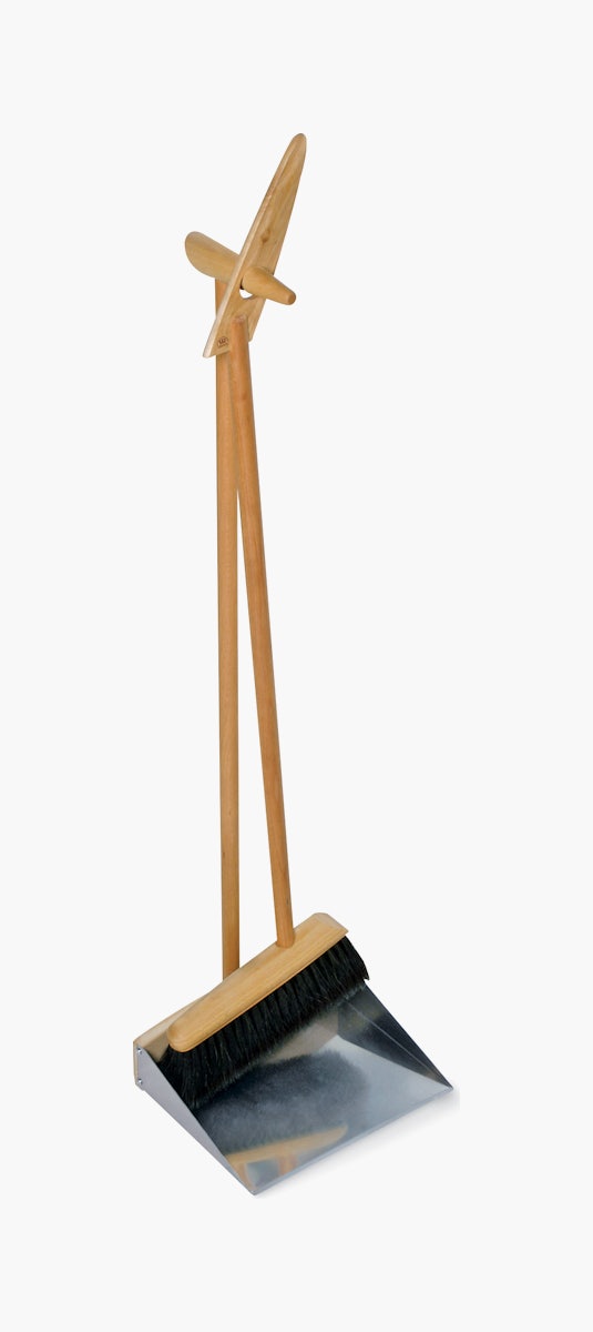 Tall Dustpan and Brush Set