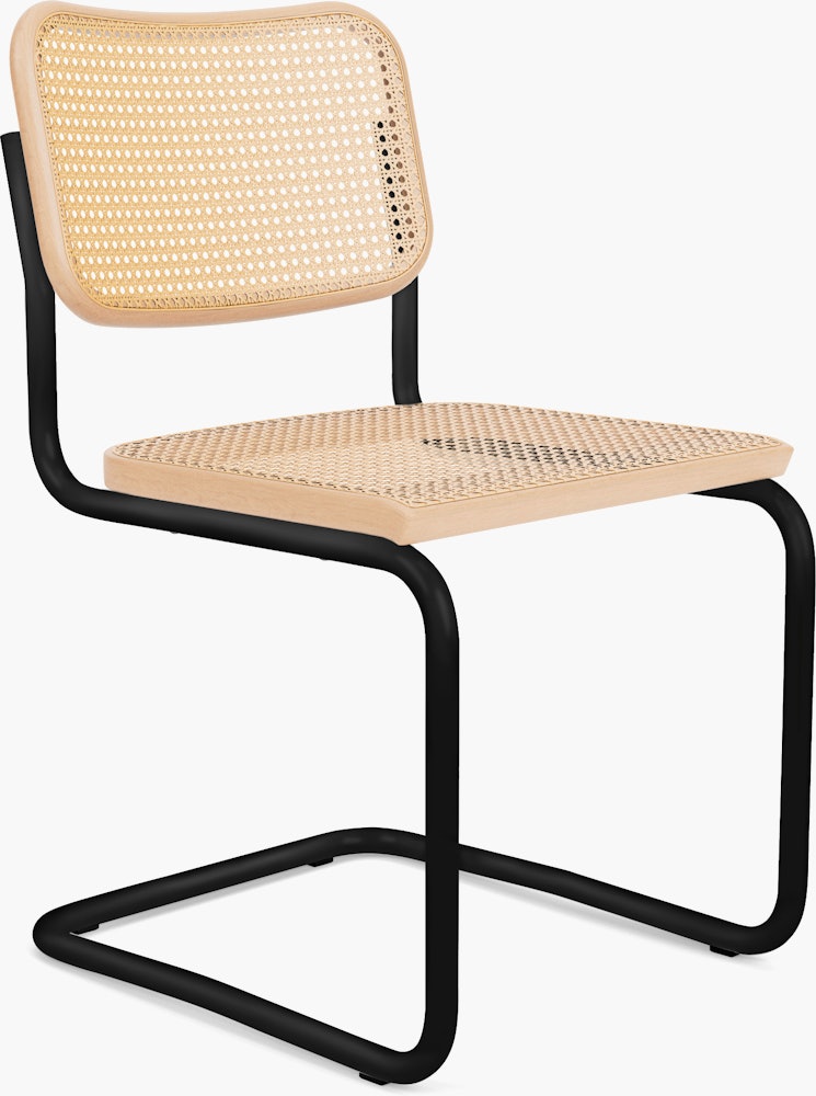 Cesca Chair - Cane,  Natural Beech,  Black