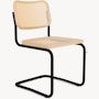Cesca Chair - Cane,  Natural Beech,  Black