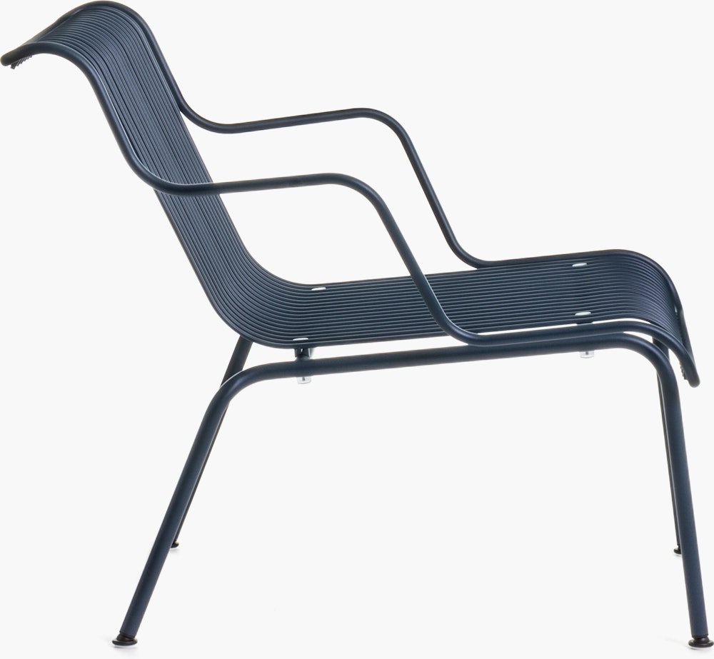 South Outdoor Lounge Armchair - Night Blue