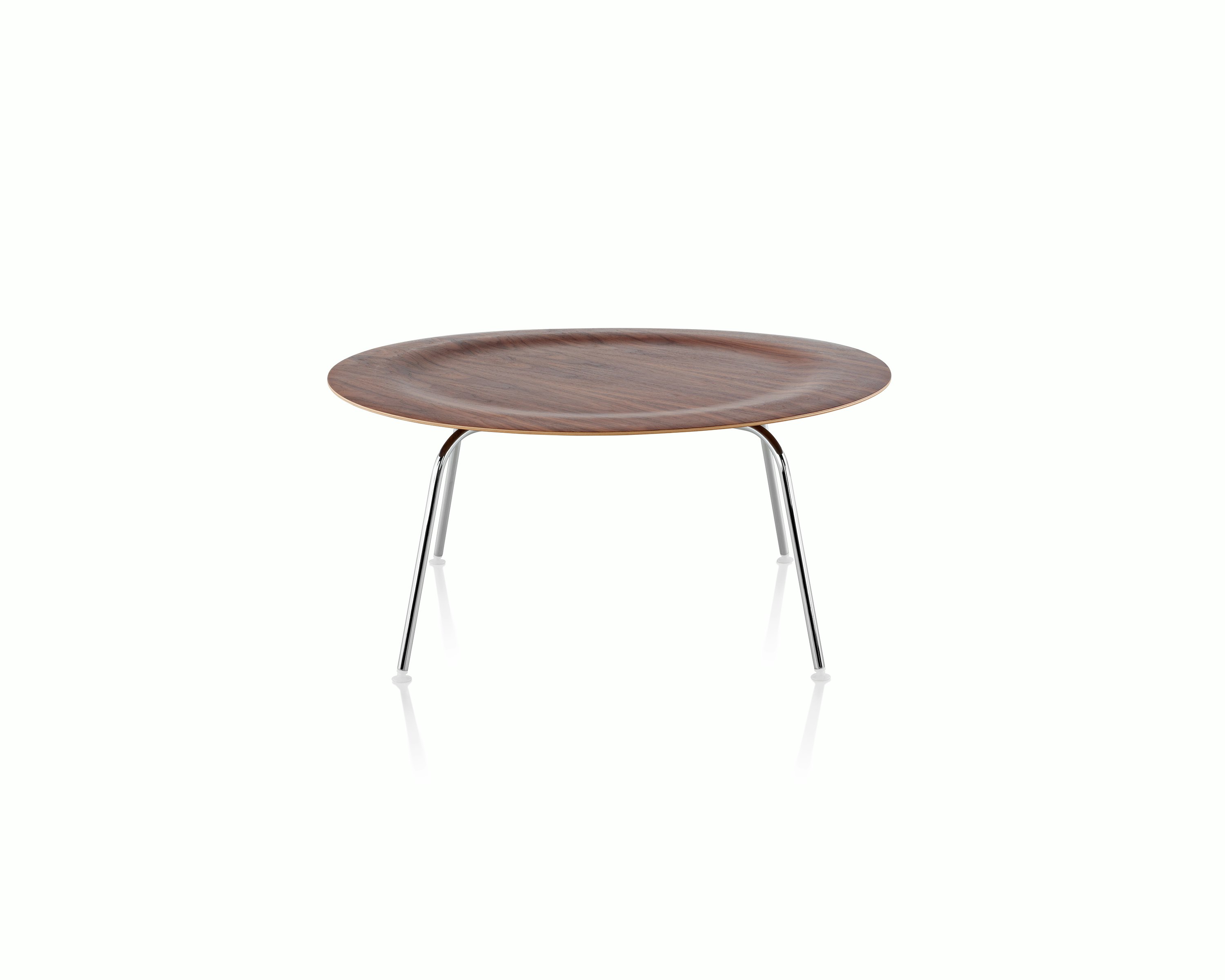 Eames Molded Plywood Coffee Table Metal Base