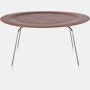 Eames Molded Plywood Coffee Table Metal Base