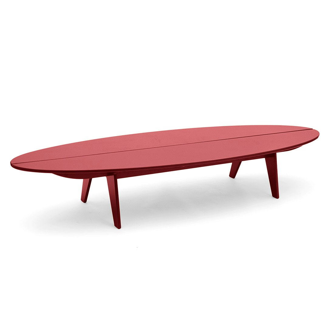 Bolinas Surfboard Coffee Table - Chili