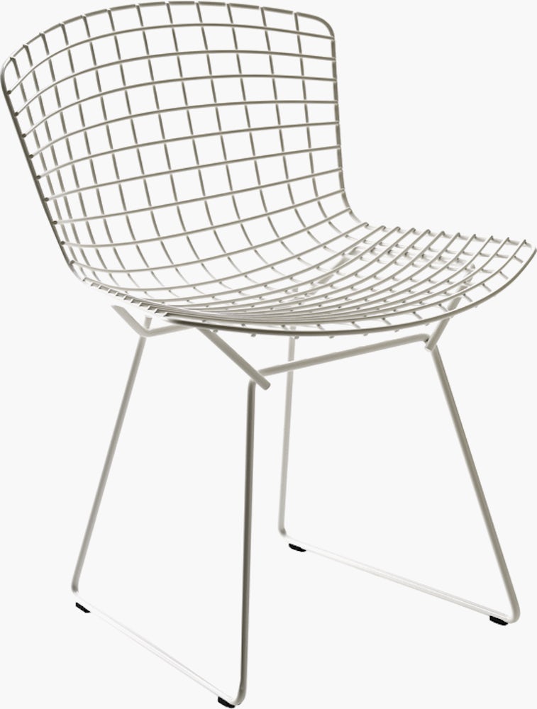 Bertoia Side Chair Without Seat Pad, Bertoia Style Dining Chair