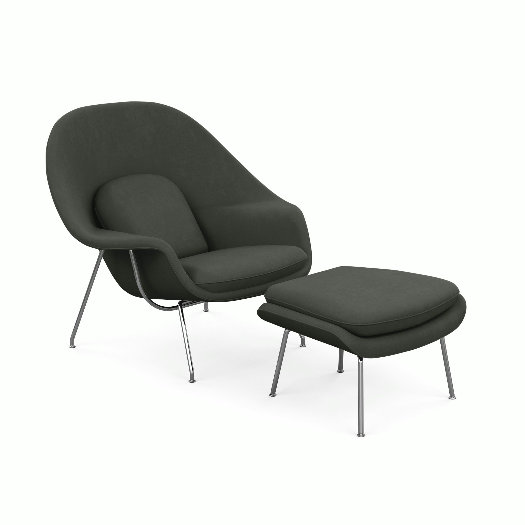 Womb Chair and Ottoman