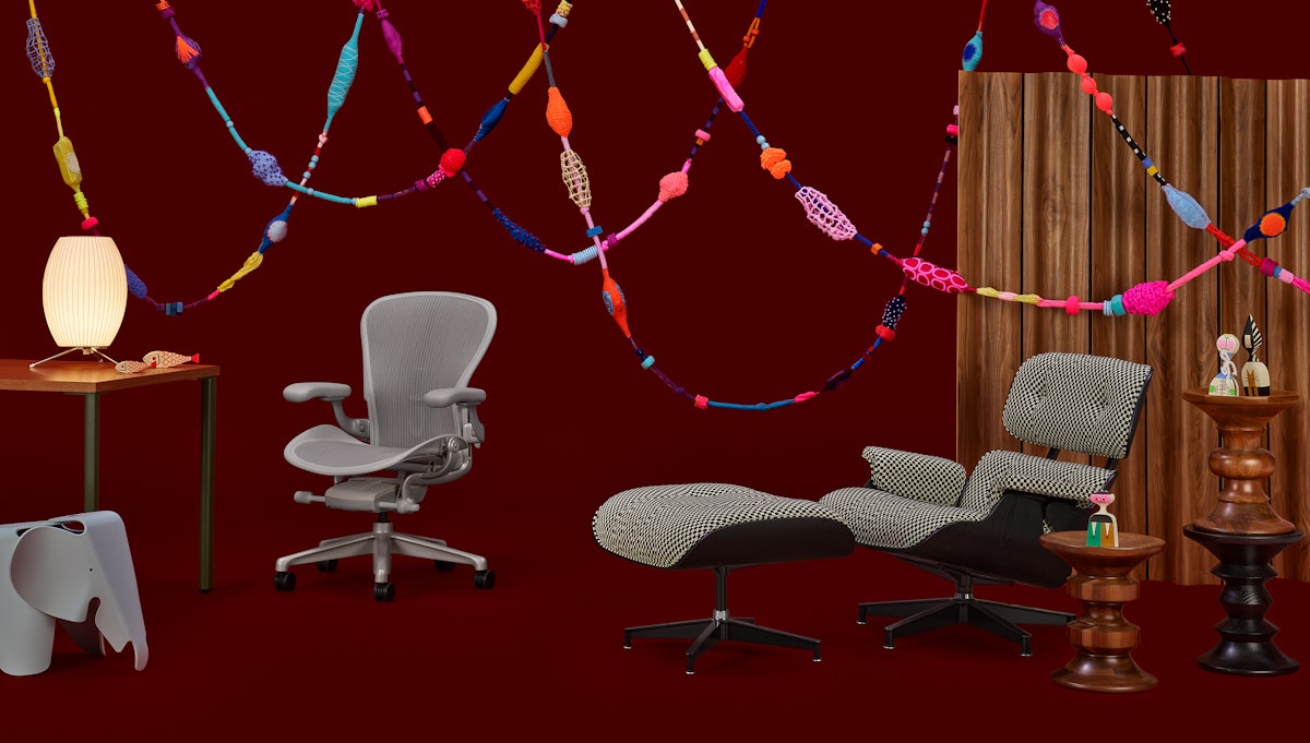 Eames Shell Chairs Holiday X Eleanor Anderson