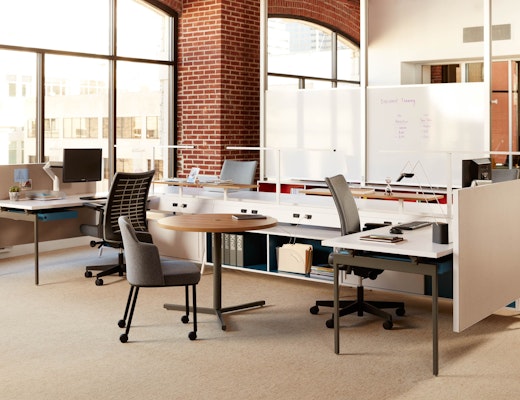 flexible adaptive adjustable focused collaborative workspaces perch saddle power electric 