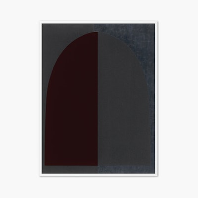 Grey Arch at Night in Red Light I by Aschely Vaughan Cone