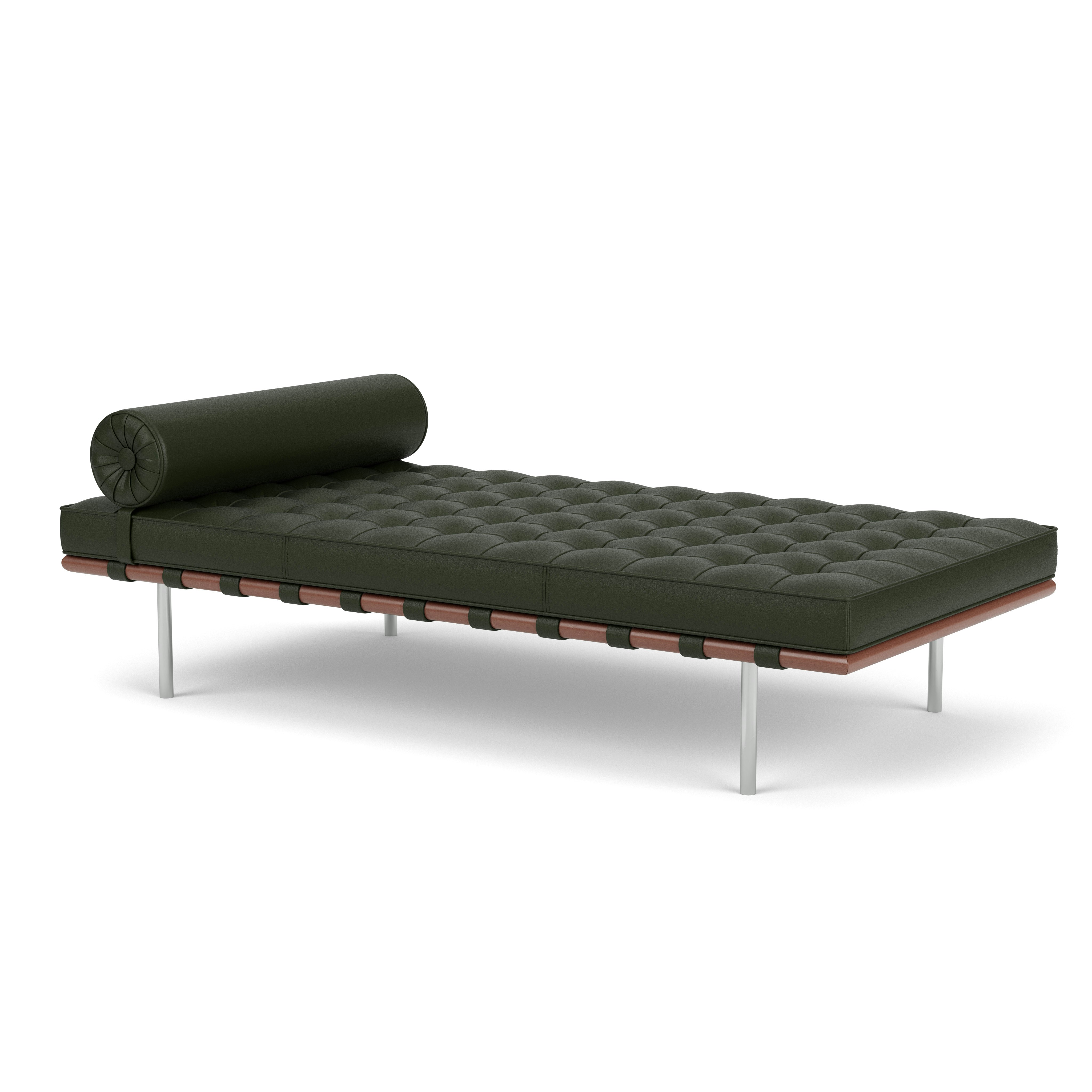 Barcelona Couch -  Standard,  Volo Leather,  Arbor Shade, Matching Straps