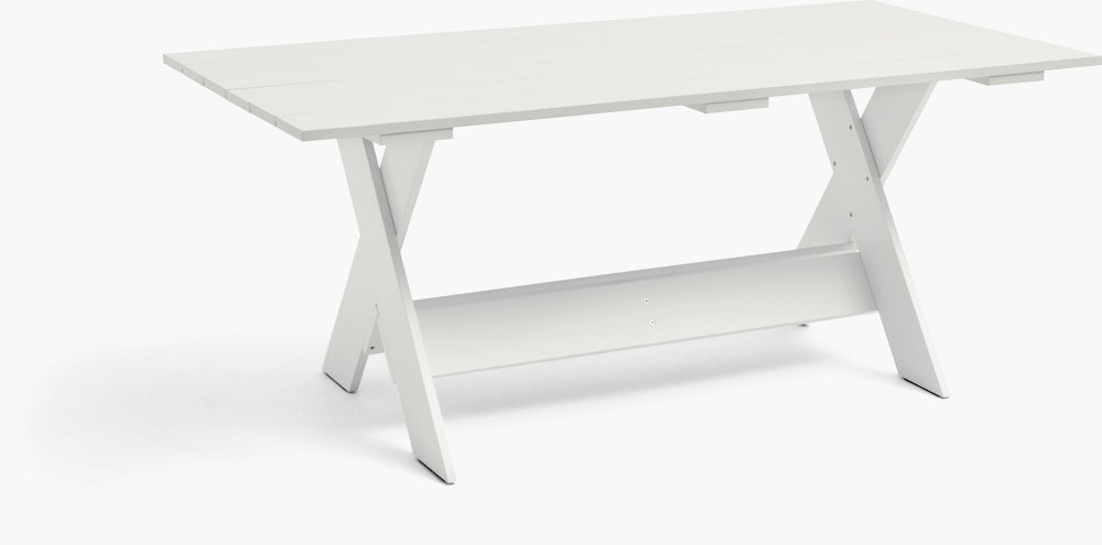 Crate Dining Table - 70.75", White"