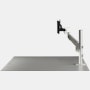 Lima Monitor Arm - Single Arm, White