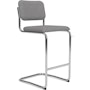 Cesca Fully Upholstered Stool  Cesca Upholstered Bar Height Stool
