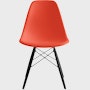 Eames Molded Plastic Dowel-Leg Side Chair (DSW)