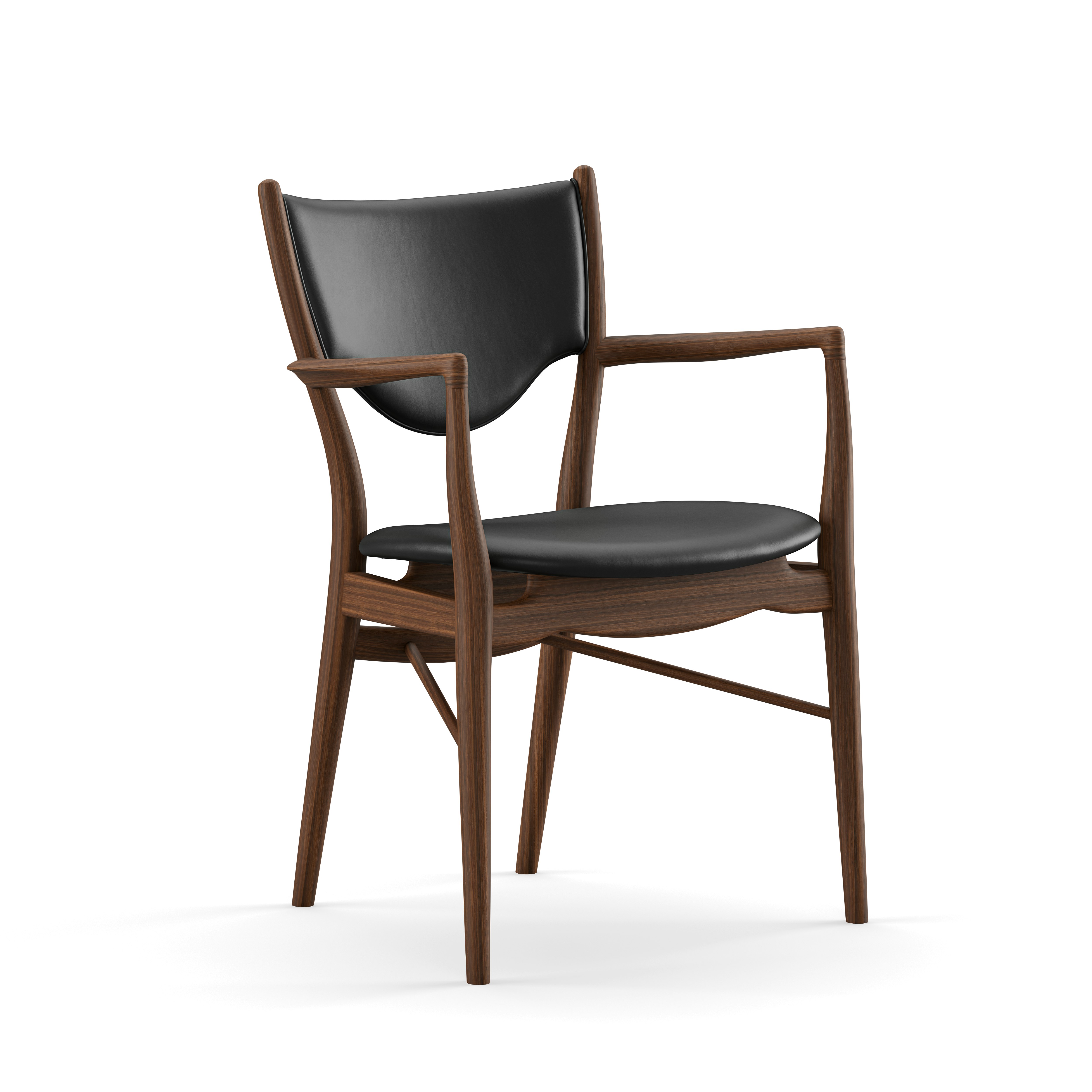 46 Dining Armchair - Black