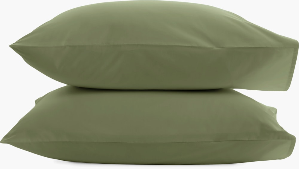 Design Within Reach Sham Set - Percale,  Standard,  moss