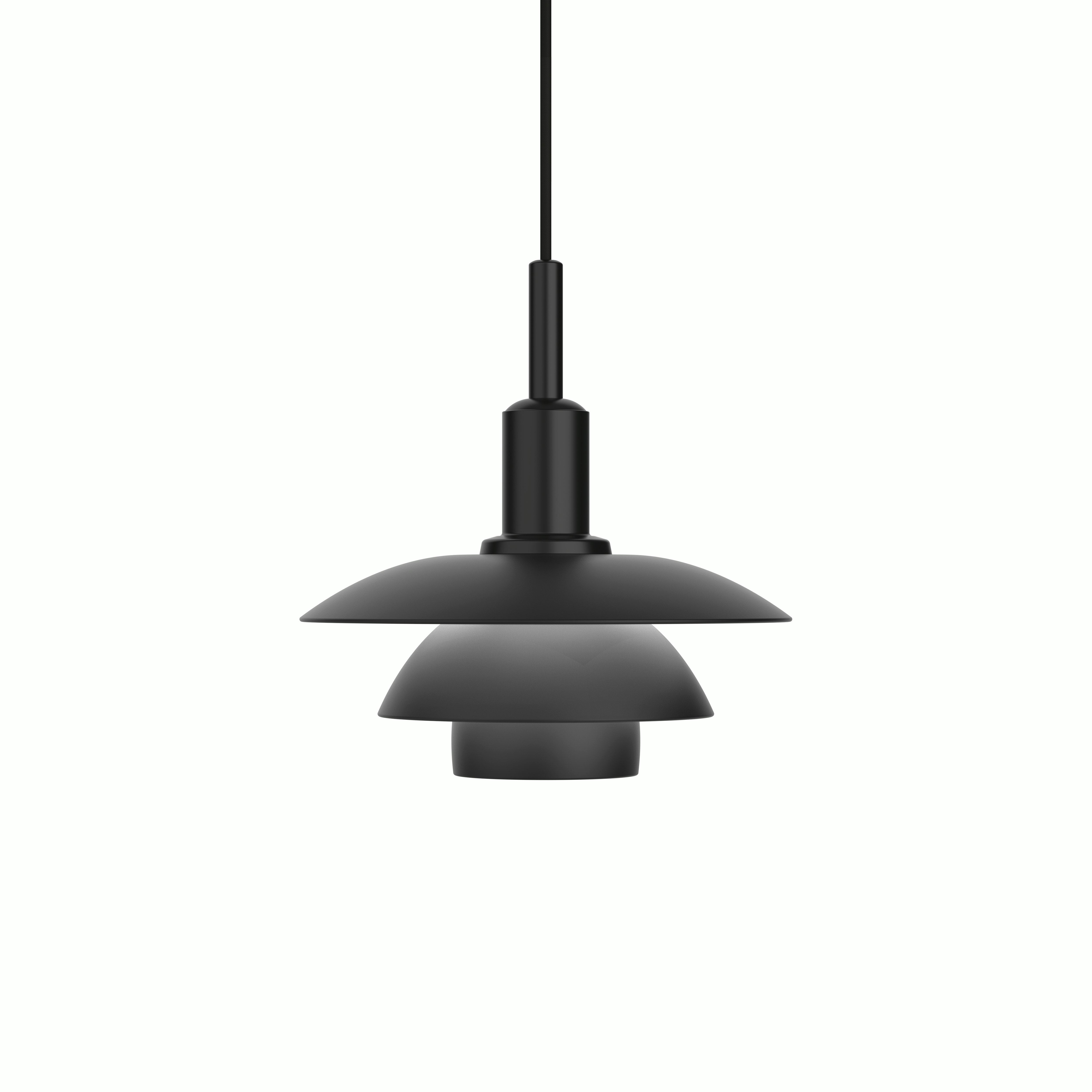 PH 3/3 Pendant in black 