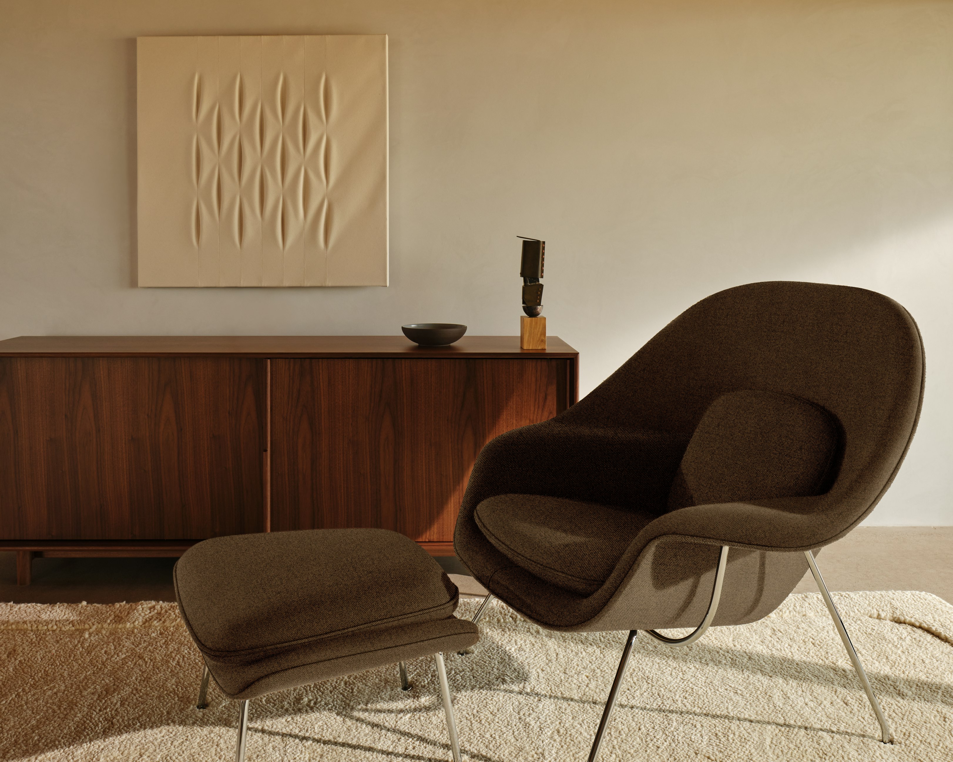 Womb Chair and Ottoman