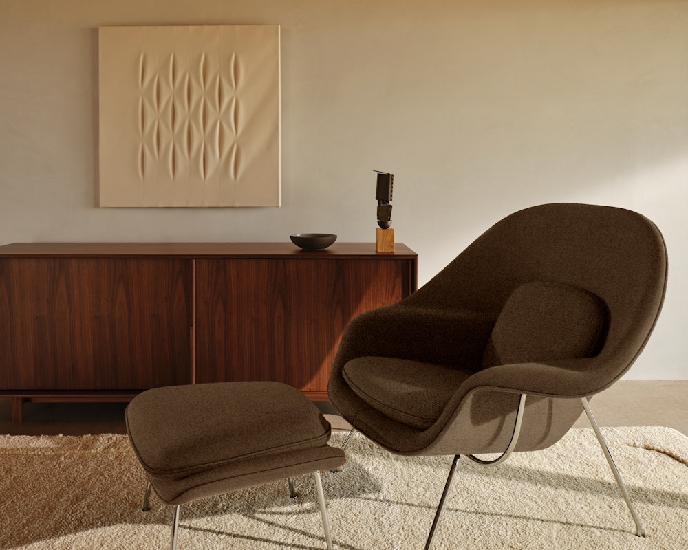 Womb Chair and Ottoman