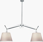 Tolomeo Double Suspension Ceiling Lamp