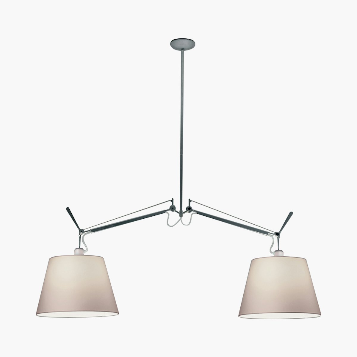 Tolomeo Double Suspension Ceiling Lamp