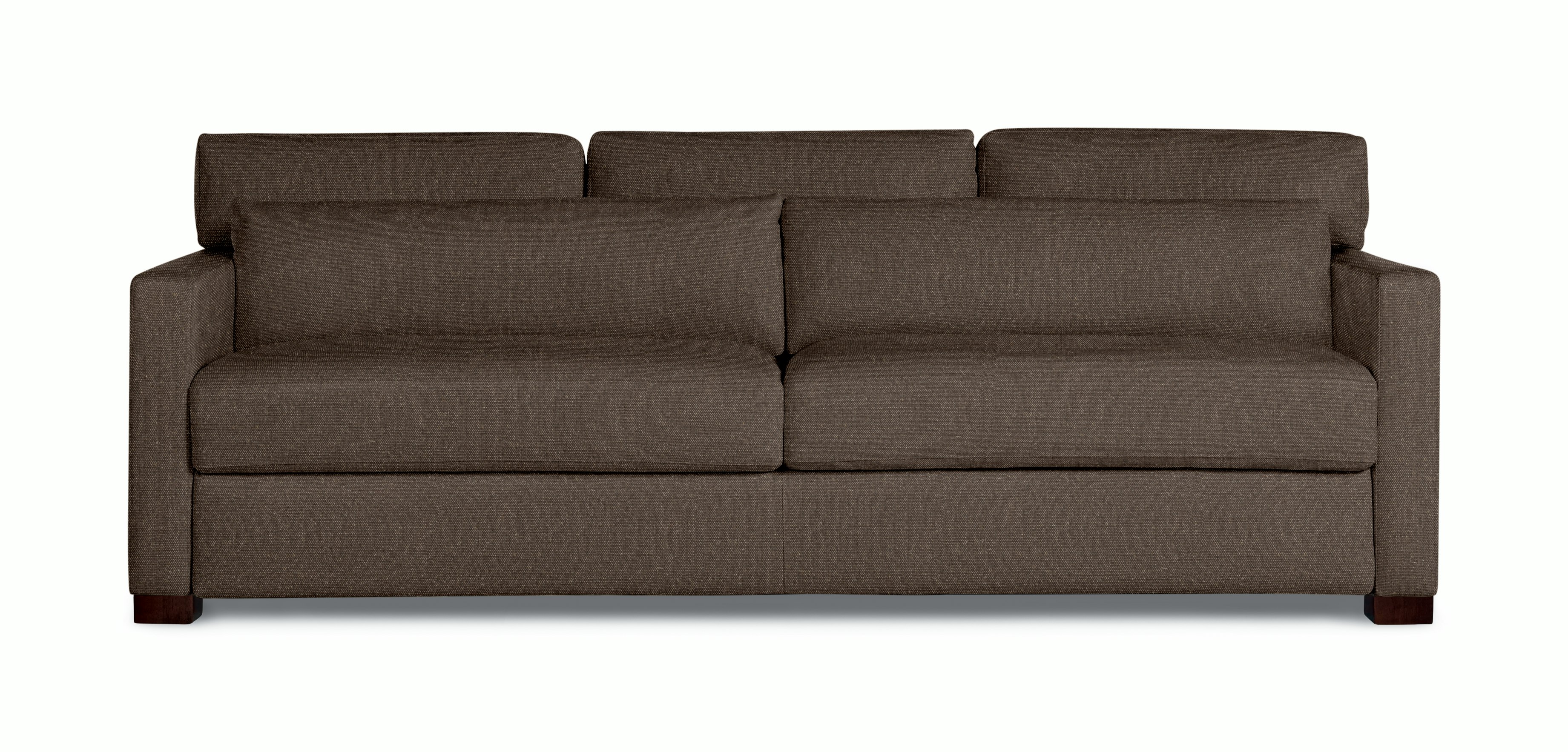 Vesper Sleeper or Sofa - King in Album Linen,  Espresso