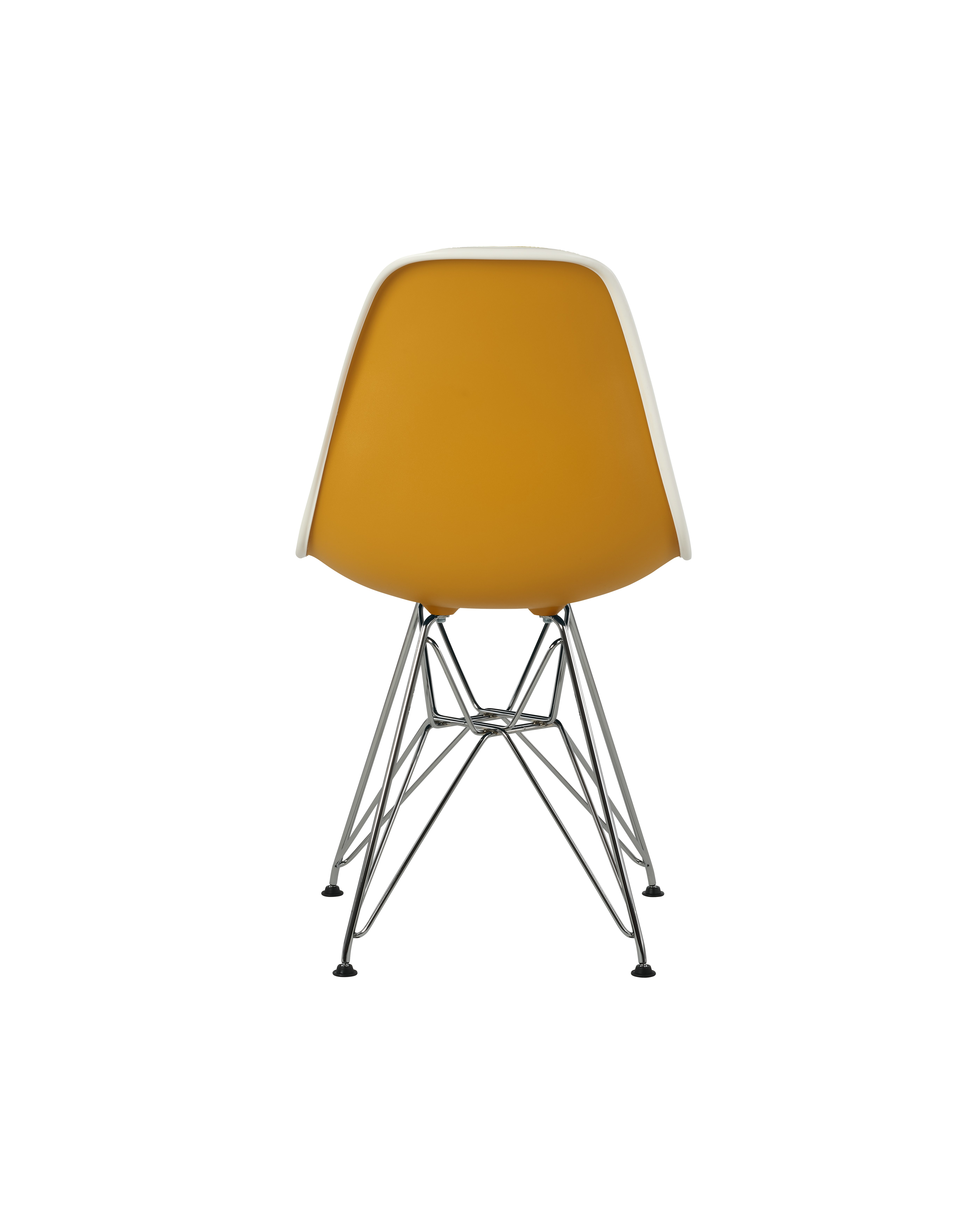 Eames Upholstered Molded Plastic Side Chair