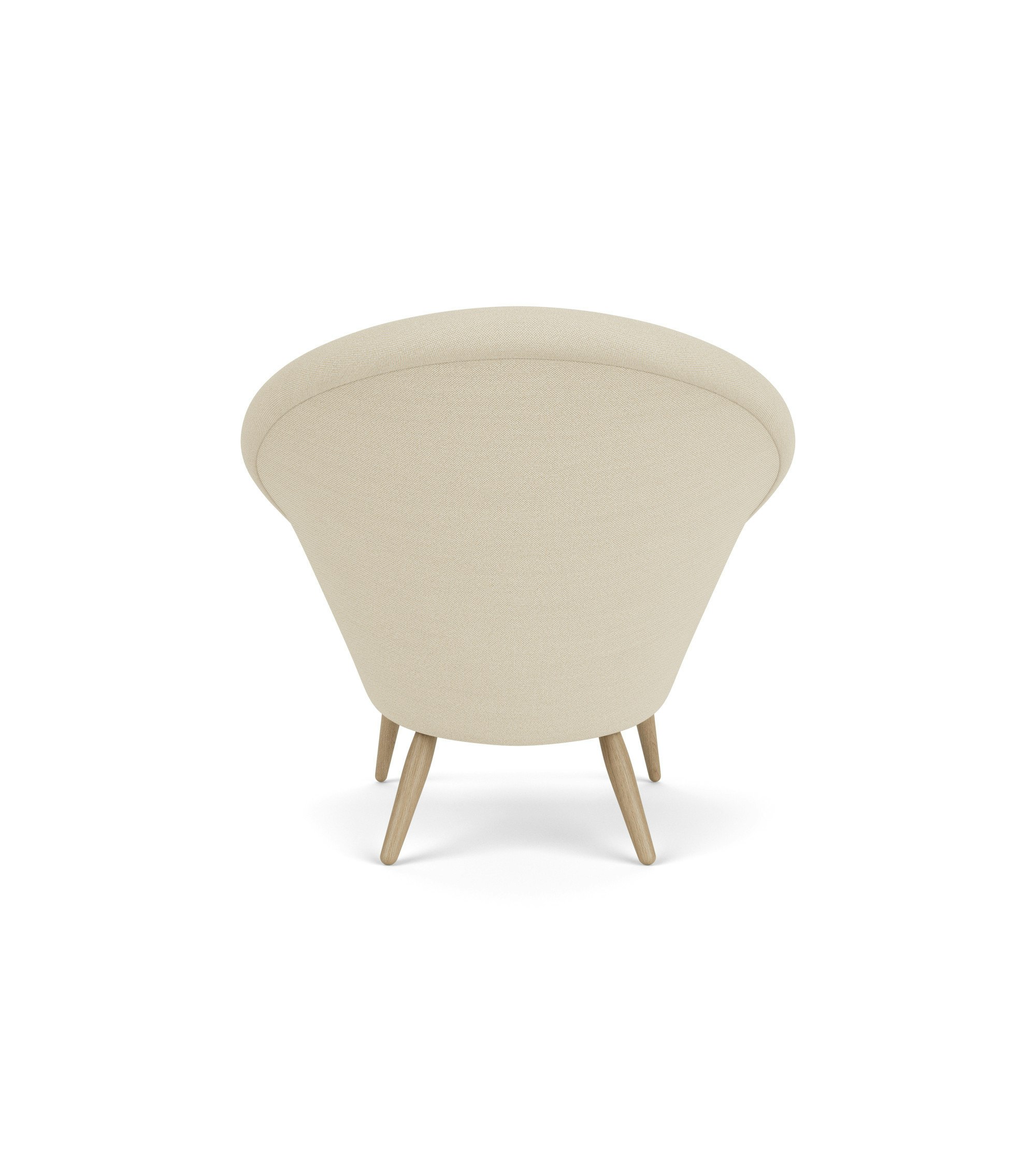 Oda Lounge Chair in Natural Oak,  Hallingdal 65,  Light Beige