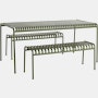 Palissade Dining Table and Bench Set