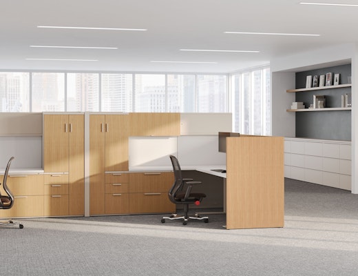 Series 2 Storage in Open Work Setting Series 2 Storage