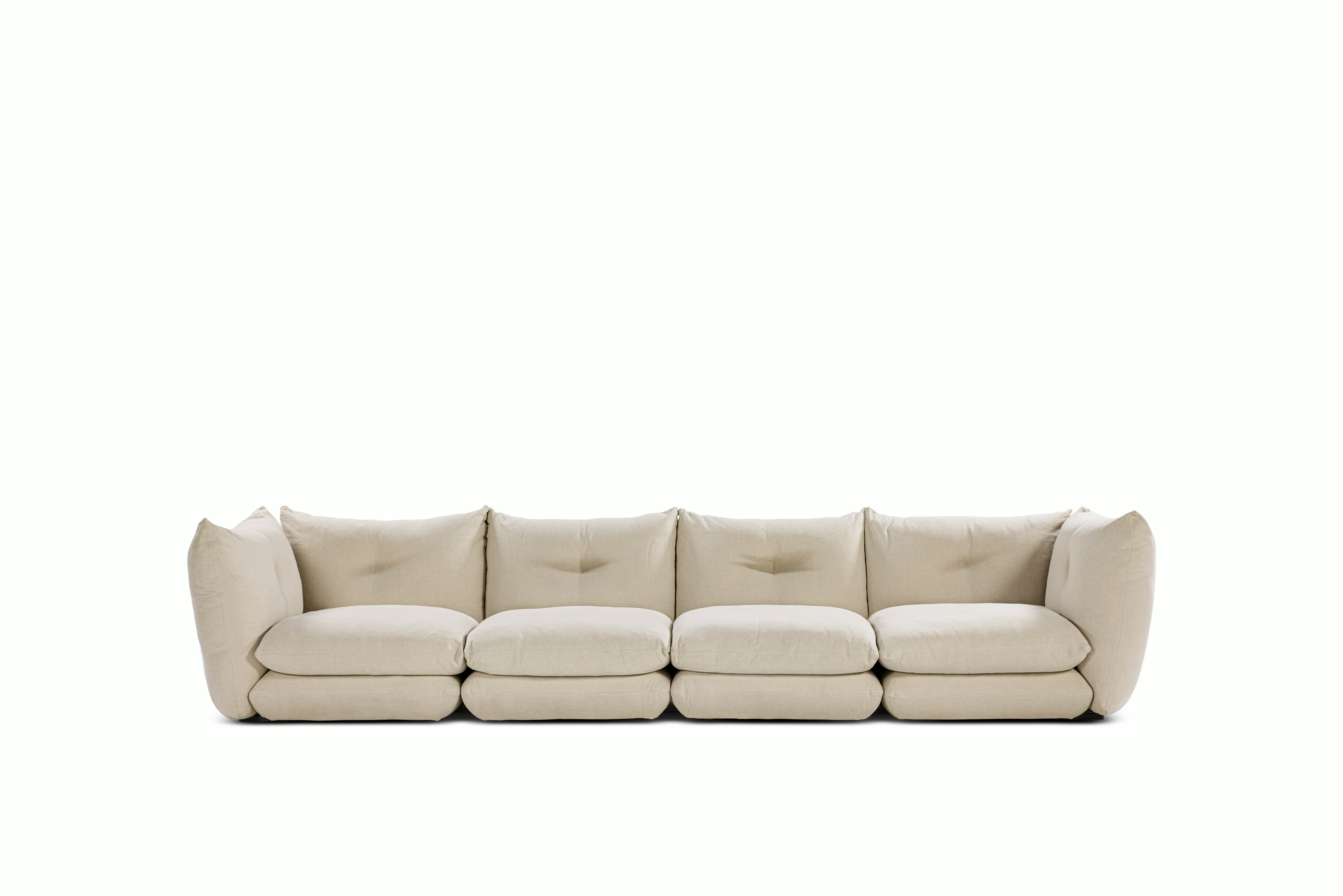 Perron Pillo Sofa, Four Seater
