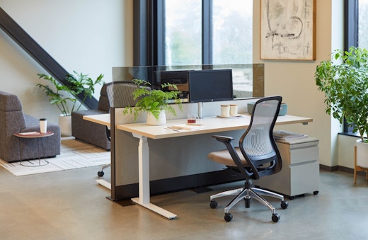 dividends Skyline tone table multigen series 2 recessed pull mobile pedestal cushion