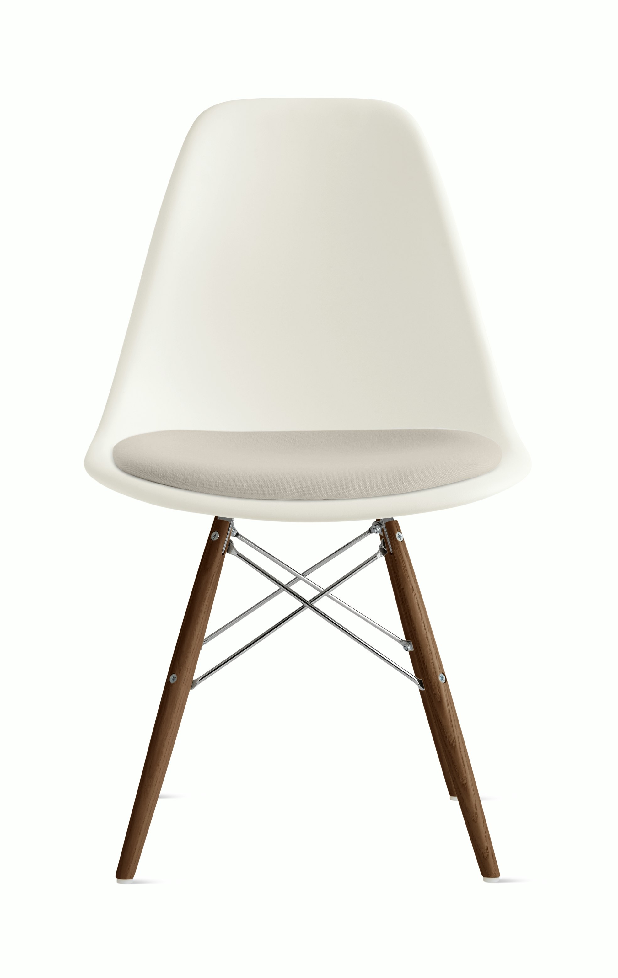 Eames Shell Side Chair with Seat Pad (DWR)