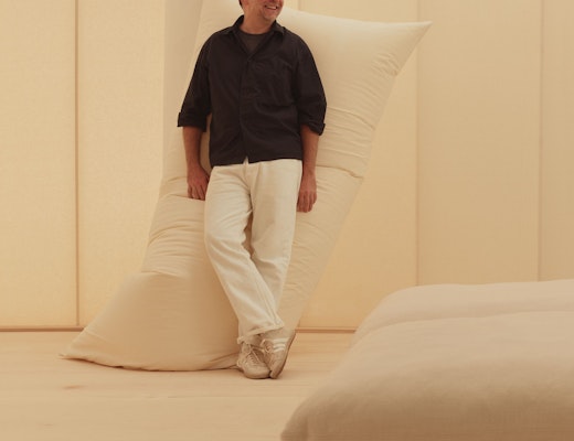Willo Perron with Perron Pillo Sofa Perron Pillo Sofa
