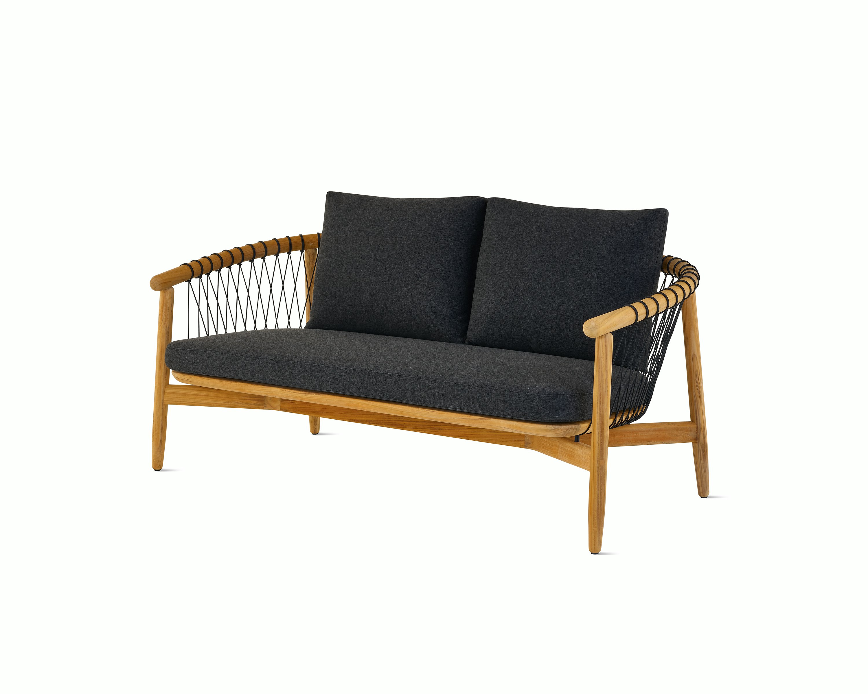 Crosshatch Outdoor Settee.