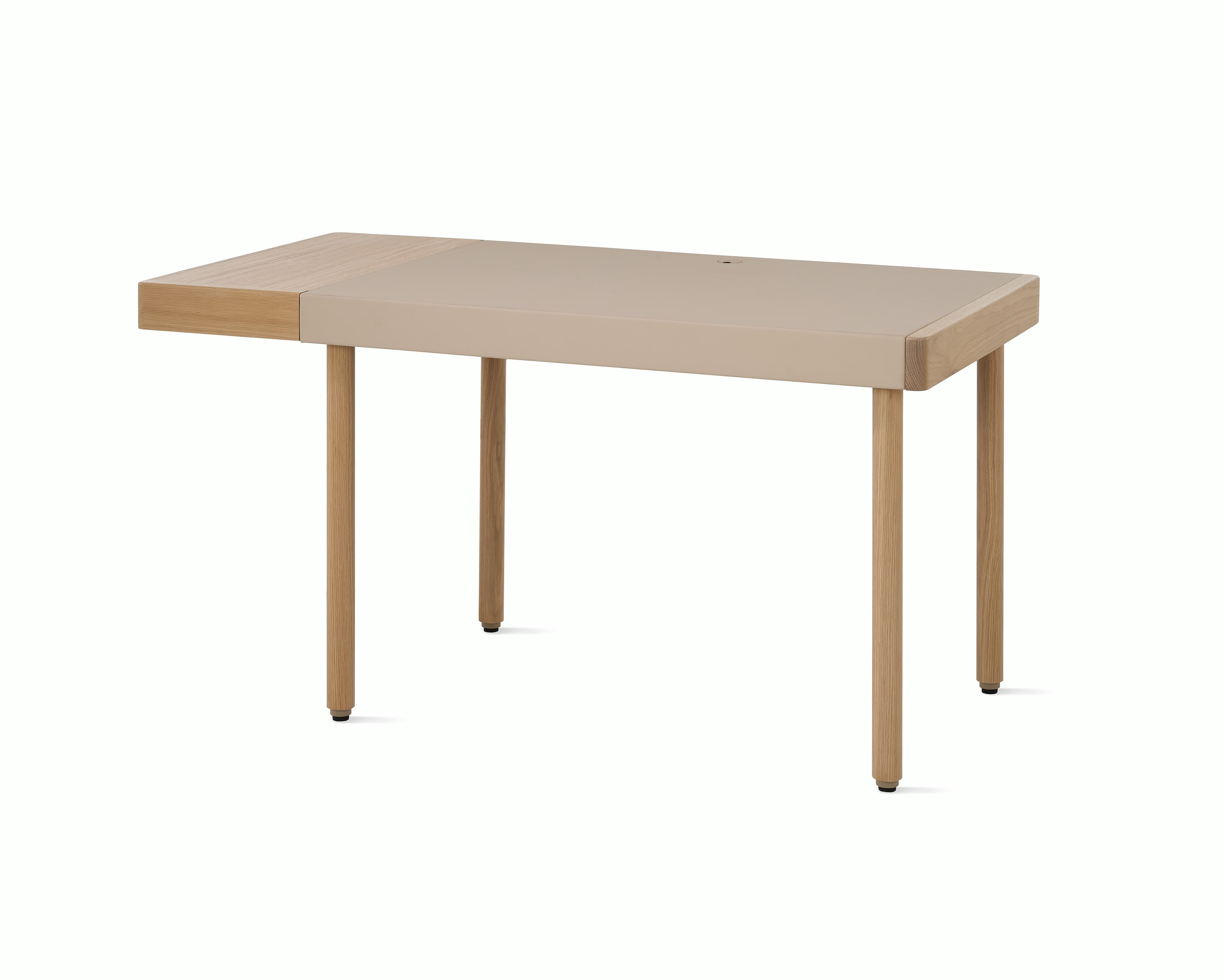 TＨＥＳK A Tインテリアボード New Canaan Leatherwrap Sit-to-Stand Desk, Geiger | MillerKnoll