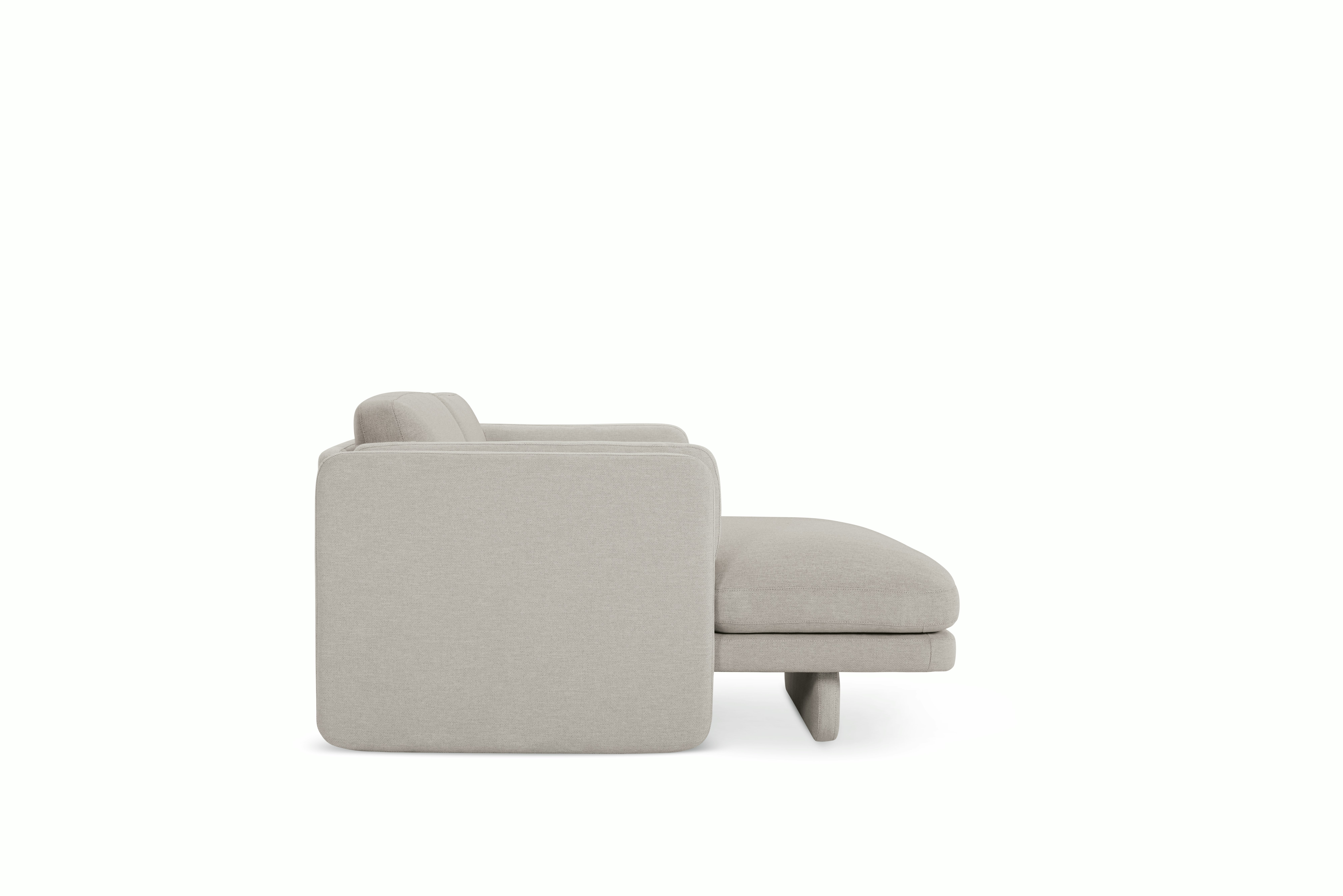 Pastille Sectional Chaise - 80 in - Left