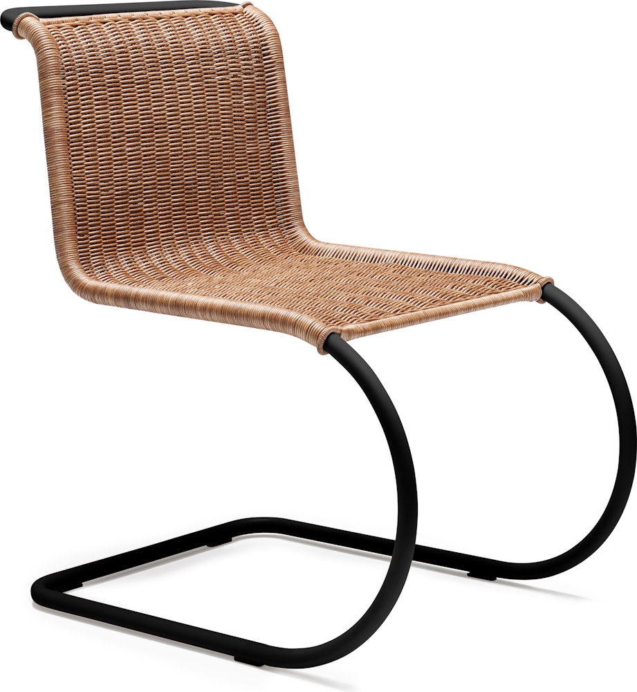 MR Side Chair - Side Chair,  Rattan,  Black