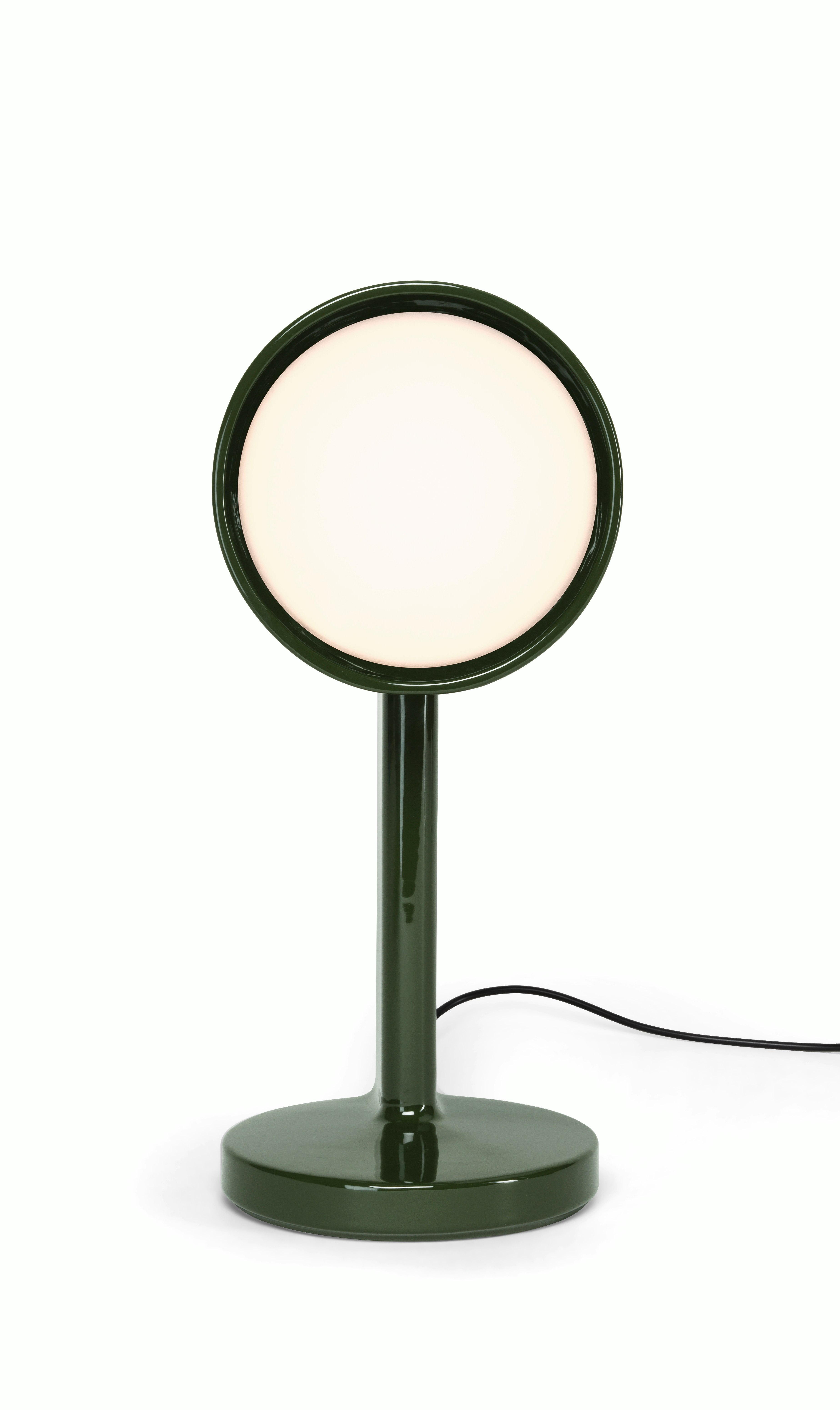 Ceramique Table Lamp - Side, Ceramic, Green