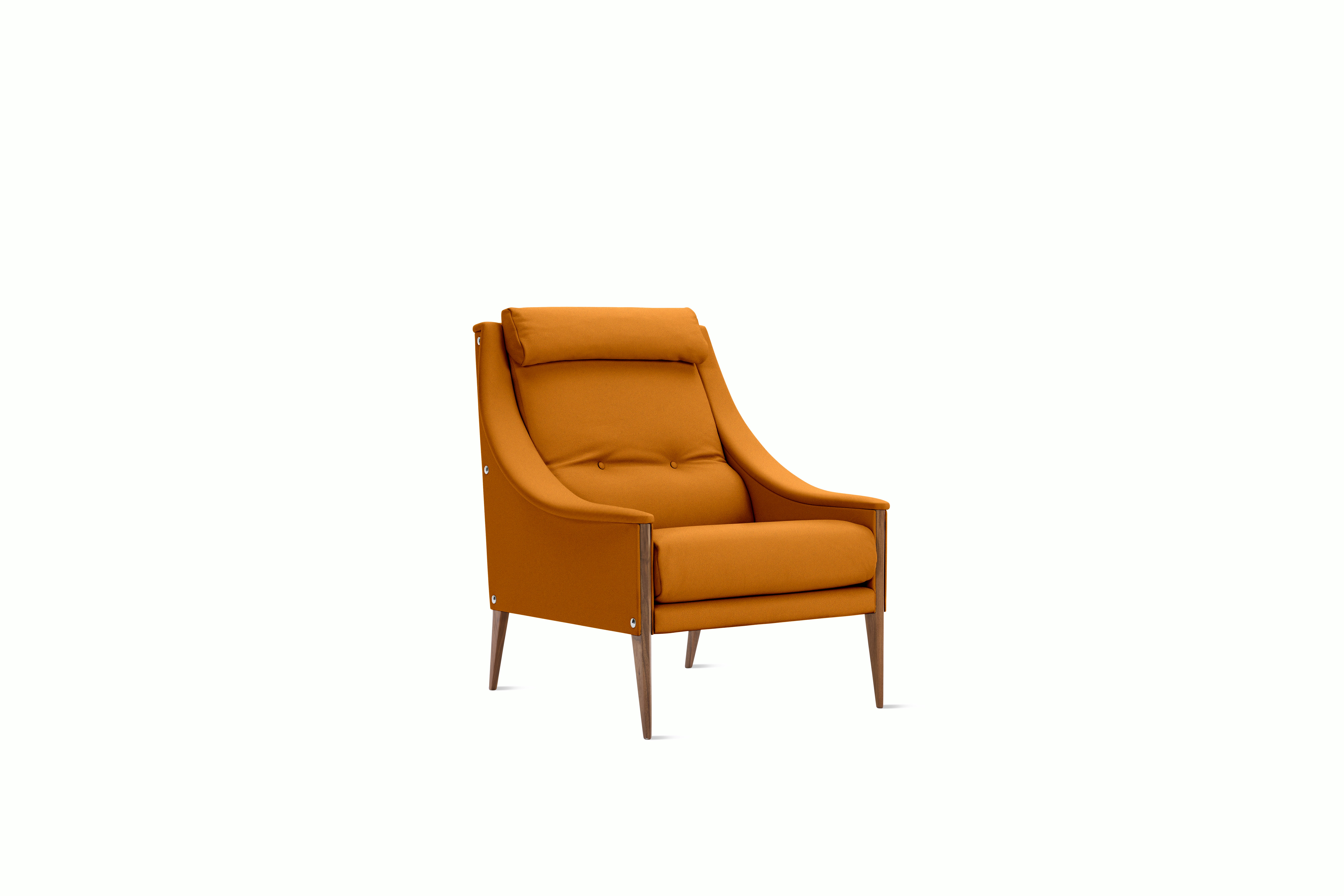 Dezza 48 Armchair in Sunflower Velvet