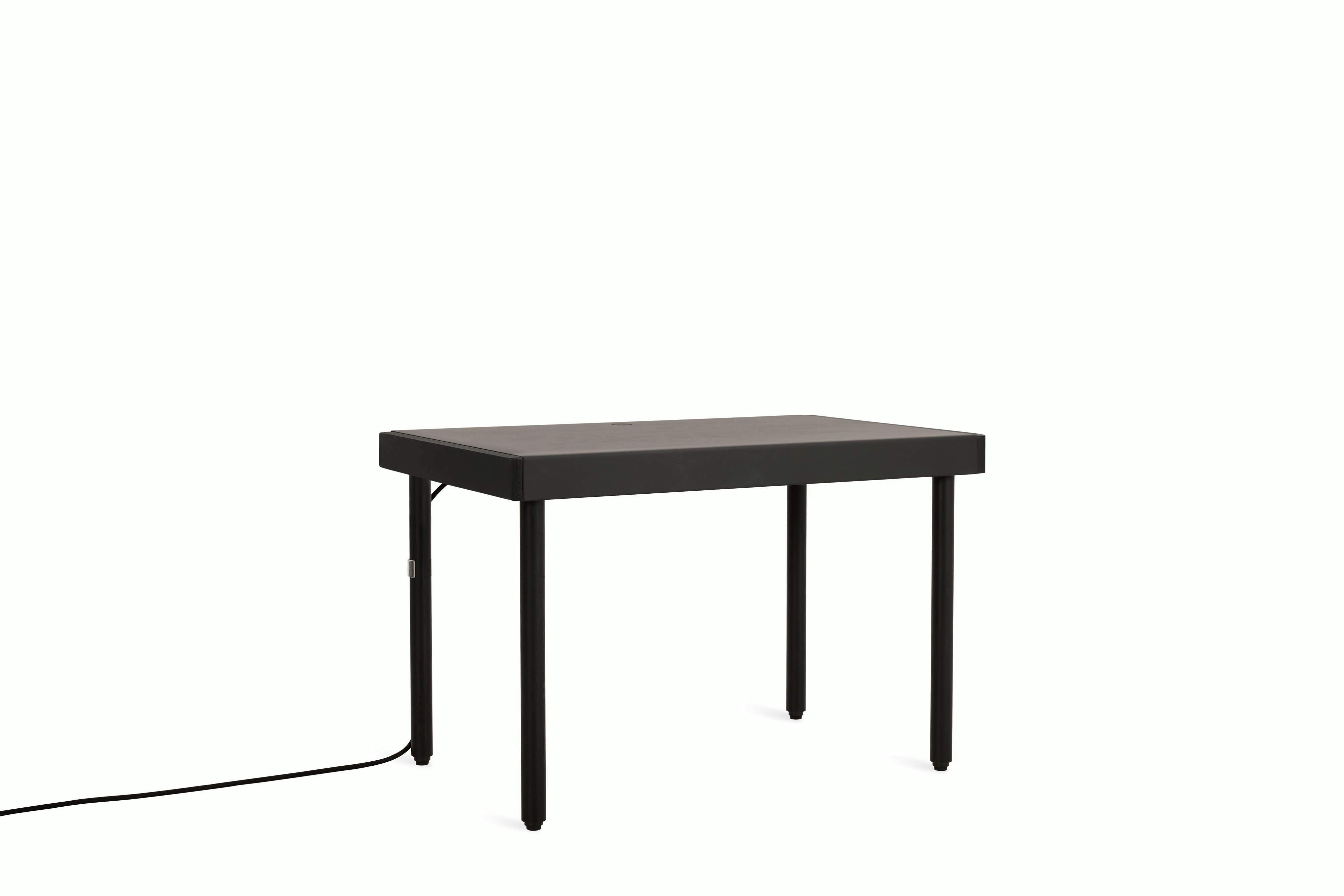 Leatherwrap Sit-to-Stand Desk