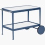 1966 Porcelain Serving Cart 1966 Porcelain Serving Cart