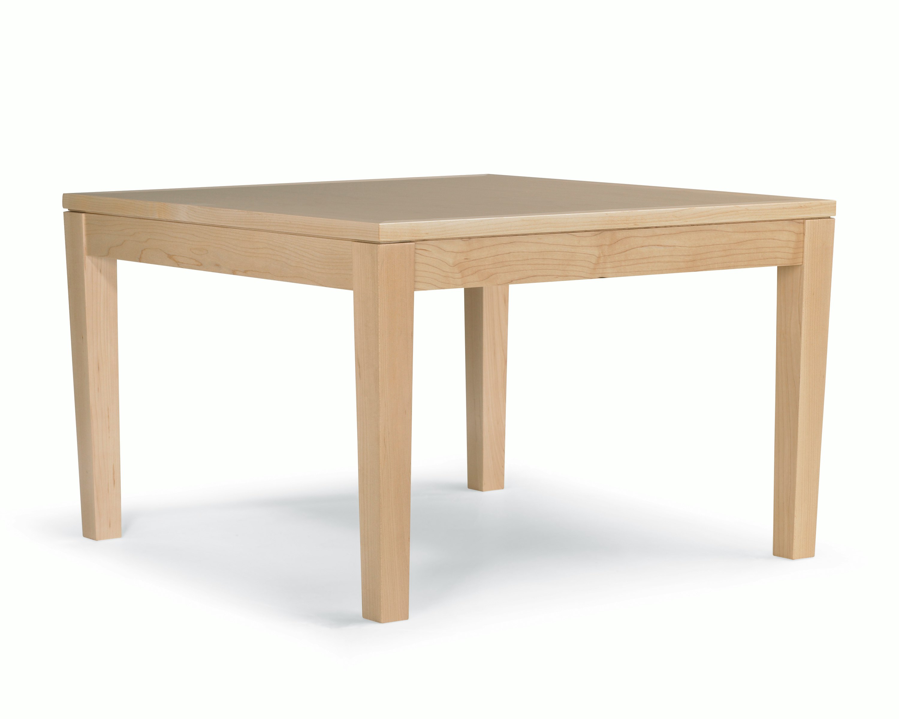 A Brava end table in solid maple.