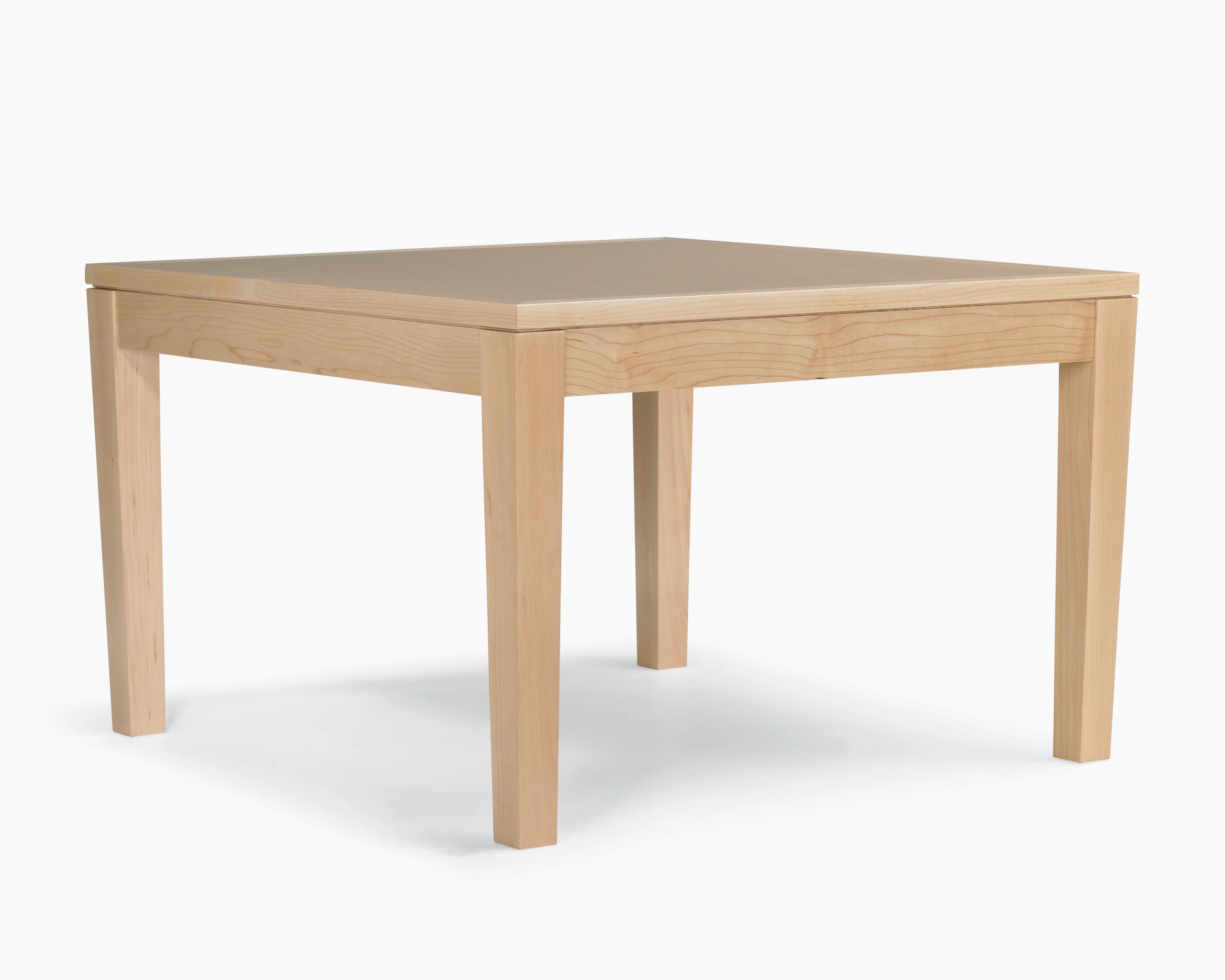 A Brava end table in solid maple.