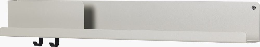 Folded Shelves - 37.75" x 5"",  Grey"