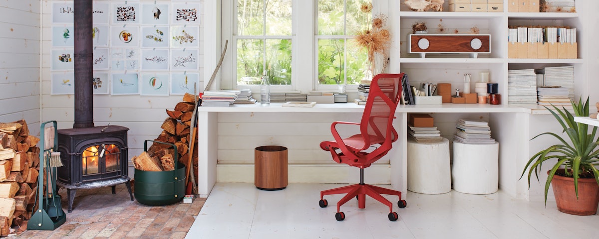 Emma Fireplace Tools and Cosm Chair