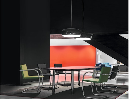 Tubular Brno Chair Propeller Conference Table