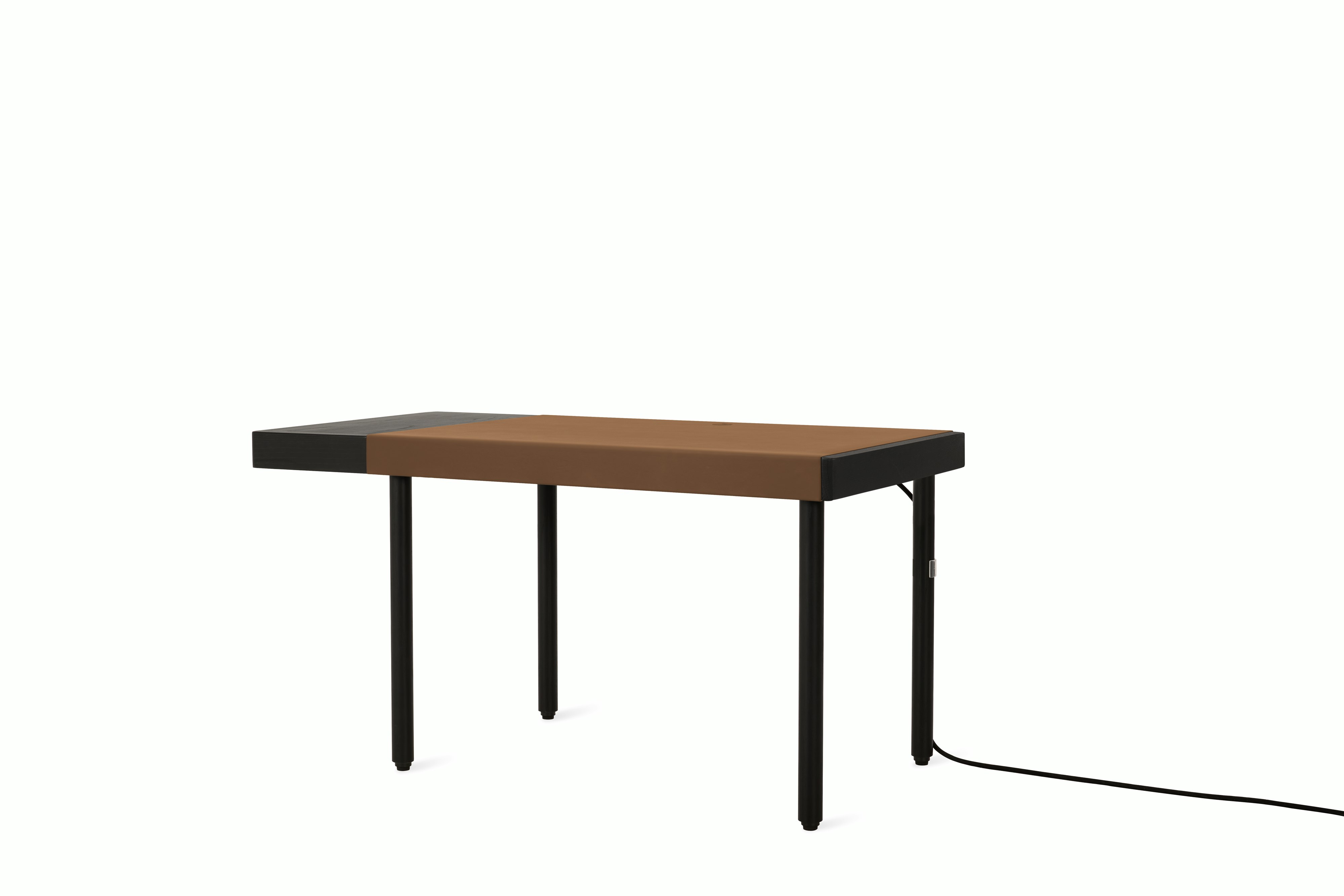 Leatherwrap Standing Desk