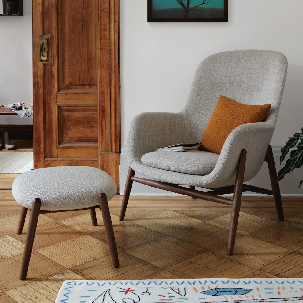 Nora Lounge Chair and Ottoman